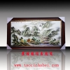 陶瓷瓷板畫，高檔饋贈(zèng)禮品，景德鎮(zhèn)陶瓷瓷板畫