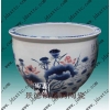 供應(yīng)景德鎮(zhèn)陶瓷大缸，鑫騰陶瓷大缸，手繪青花陶瓷魚缸