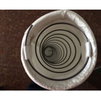 佛山木板廠除塵器用防靜電除塵布袋，彈簧骨架，廠家直銷