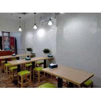 餐飲桌椅，茶餐廳桌椅，飯店快餐桌椅定做批發(fā)工廠