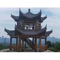 防腐木涼亭，古建涼亭，戶外休閑亭子，產(chǎn)品規(guī)格多樣，可來圖定制
